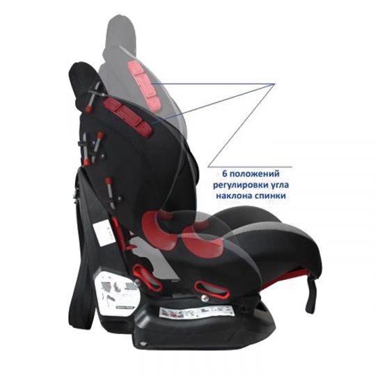 Siger Детское автокресло Кокон группа 1-2 (Серый)