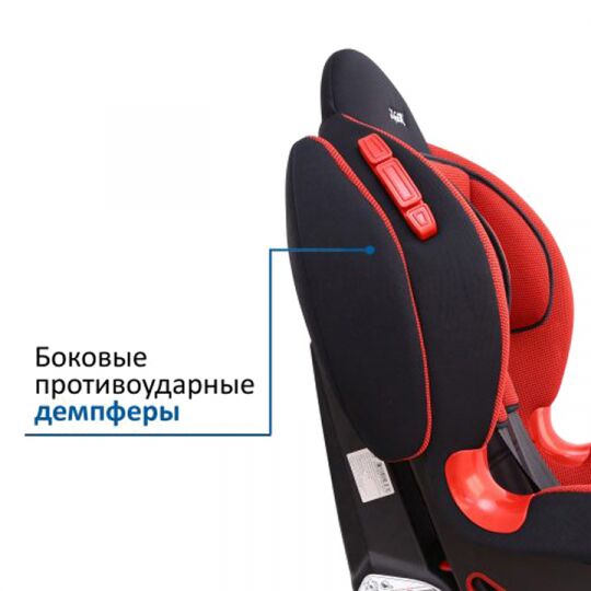 Siger Детское автокресло Кокон Isofix группа 1-2 (Красный)