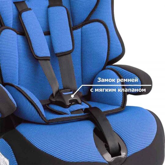 Siger Детское автокресло Прайм Isofix группа 1-2-3 (Синий) Siger Детское автокресло Прайм Isofix группа 1-2-3 (Синий)