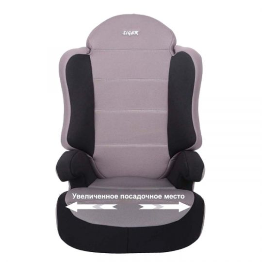 Siger Детское автокресло Трансформер-Спорт группа 2-3 (Серый) Siger Детское автокресло Трансформер-Спорт группа 2-3 (Серый)