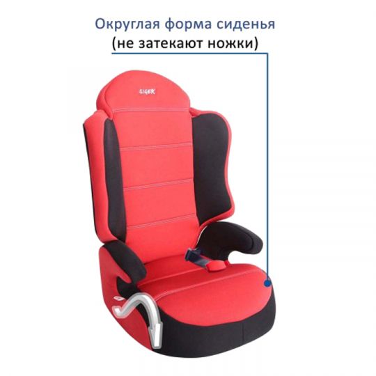Siger Детское автокресло Трансформер-Спорт группа 2-3 (Красный) Siger Детское автокресло Трансформер-Спорт группа 2-3 (Красный)