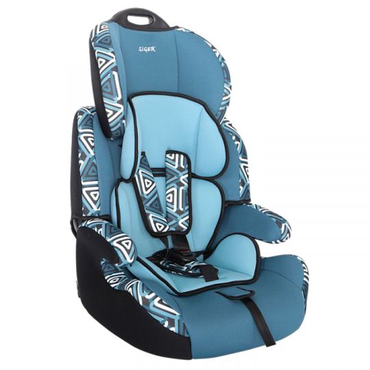 Siger Детское автокресло Art Стар группа 1-2-3 (Геометрия)