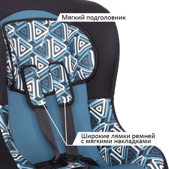 Siger Детское автокресло Art Тотем группа 0+/1 (Геометрия)