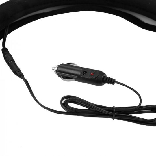 DK Чохол на кермо з підігрівом Дорожня Карта DK-MP01, чорний