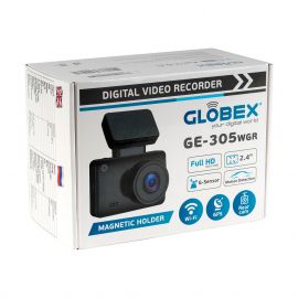 Globex GE-305wgr (Rear cam+WiFi+GPS) Автомобильный видеорегистратор
