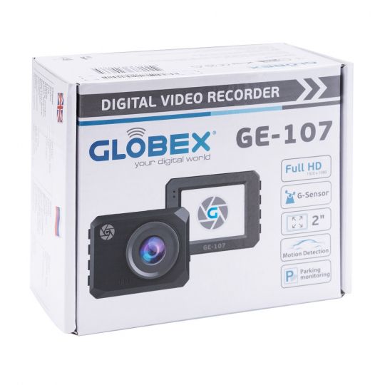 Globex GE-107 Автомобильный видеорегистратор Globex GE-107 Автомобильный видеорегистратор