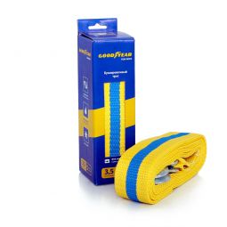 GOODYEAR GY004000 Трос буксировочный 3.5 тонны (лента) GOODYEAR GY004000 Трос буксировочный 3.5 тонны (лента)