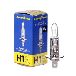 GOODYEAR Лампа автомобильная галогенная H1 12V 55W P14.5s
