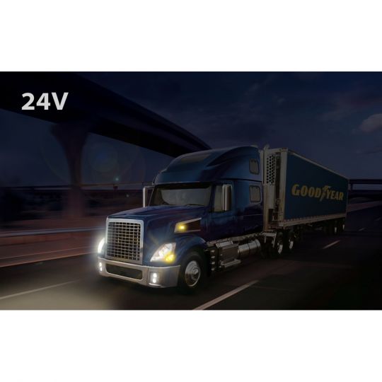 GOODYEAR Лампа автомобильная галогенная H1 24V 70W P14.5s GOODYEAR Лампа автомобильная галогенная H1 24V 70W P14.5s