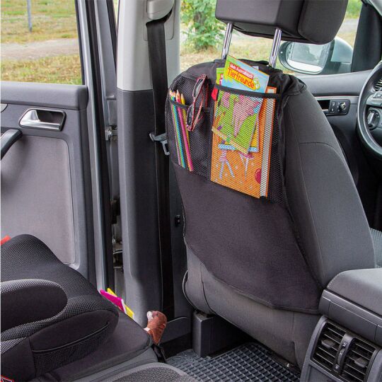 Heyner Захисна накидка на спинку сидіння KickMatOrganizer PRO, чорна, 799210