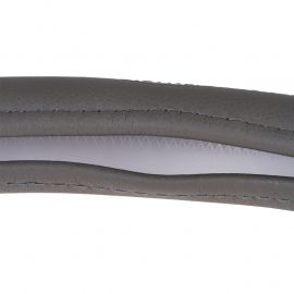 Премиум чехол (оплетка) руля "Soft Comfort PRO" Heyner, серый, 37-39cm, размер M (Германия)
