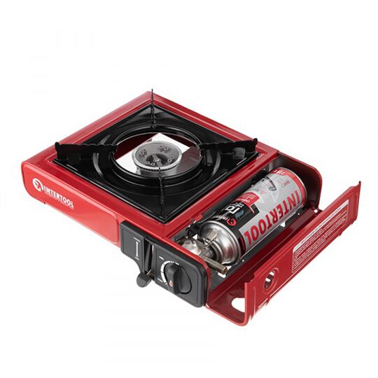 INTERTOOL Плита туристическая (под баллон 450ml/220g + штуцер для шланга) gs-0001 INTERTOOL Плита туристическая (под баллон 450ml/220g + штуцер для шланга) gs-0001
