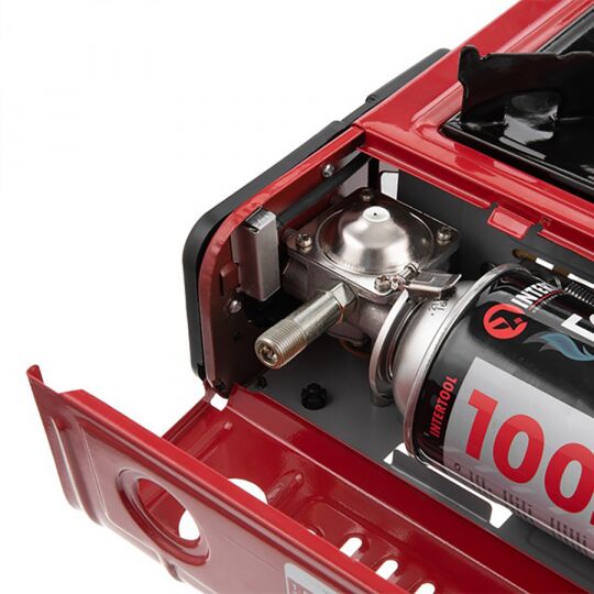 INTERTOOL Плита туристическая (под баллон 450ml/220g + штуцер для шланга) gs-0001 INTERTOOL Плита туристическая (под баллон 450ml/220g + штуцер для шланга) gs-0001