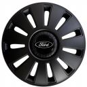 Kenguru Колпаки для колес Rex Ford Чёрный R15" (Комплект 4 шт.)