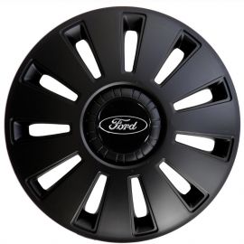 Kenguru Колпаки для колес Rex Ford Чёрный R15" (Комплект 4 шт.)