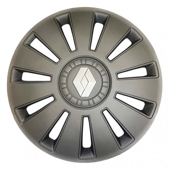 Kenguru Колпаки для колес Rex Renault графит R16 (Комплект 4 шт.)