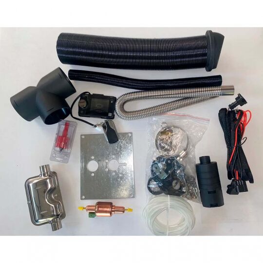 Kenguru Автономний дизельний обігрівач 12В для автомобіля та приміщень 5 кВт з пультом ДУ та Bluetooth