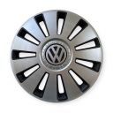 Kenguru Колпаки для колес Twin Volkswagen серебро R14 (Комплект 4 шт.)