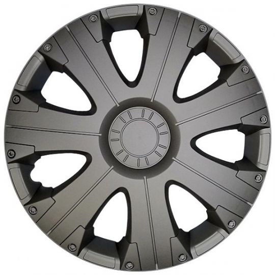 Kenguru Колпаки для колес Ultra Графит R15" (Комплект 4 шт.)