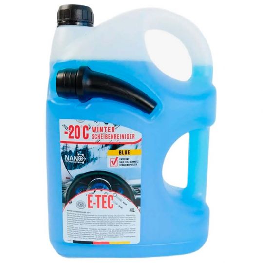 Зимний омыватель стекла E-TEC -20°C 4 л (7249)