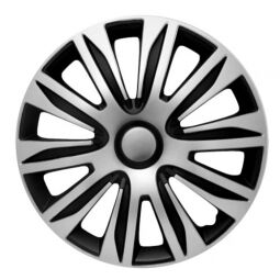 Колпаки 4Racing Nardo Silver&Black R14 (Комплект 4 шт.) Колпаки 4Racing Nardo Silver&Black R14 (Комплект 4 шт.)