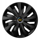 4 RACING Grip Pro Black R13 Колпаки для колес с логотипом Chevrolet (Комплект 4 шт.)