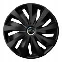 4 RACING Grip Pro Black R13 Колпаки для колес с логотипом Kia (Комплект 4 шт.)