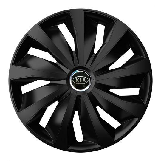 Колпаки 4Racing Grip Pro Black R15 Kia (Комплект 4 шт.) Колпаки 4Racing Grip Pro Black R15 Kia (Комплект 4 шт.)