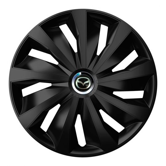 Колпаки 4Racing Grip Pro Black R14 Mazda (Комплект 4 шт.) Колпаки 4Racing Grip Pro Black R14 Mazda (Комплект 4 шт.)