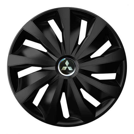 Колпаки 4Racing Grip Pro Black R14 Mitsubishi (Комплект 4 шт.) Колпаки 4Racing Grip Pro Black R14 Mitsubishi (Комплект 4 шт.)