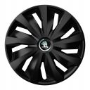 4 RACING Grip Pro Black R13 Колпаки для колес с логотипом Skoda (Комплект 4 шт.)