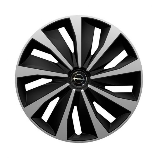 Колпаки 4Racing Grip Silver&Black R14 Opel (Комплект 4 шт.) Колпаки 4Racing Grip Silver&Black R14 Opel (Комплект 4 шт.)
