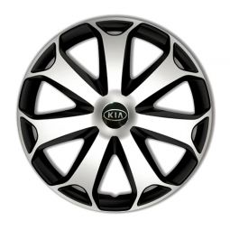 Колпаки 4Racing Mega Silver&Black R16 Kia (Комплект 4 шт.) Колпаки 4Racing Mega Silver&Black R16 Kia (Комплект 4 шт.)