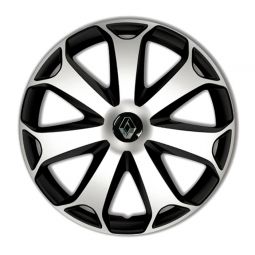Колпаки 4Racing Mega Silver&Black R16 Renault (Комплект 4 шт.) Колпаки 4Racing Mega Silver&Black R16 Renault (Комплект 4 шт.)