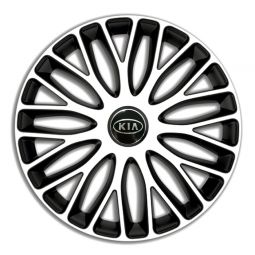Колпаки 4Racing Mugello White&Black R13 Kia (Комплект 4 шт.) Колпаки 4Racing Mugello White&Black R13 Kia (Комплект 4 шт.)