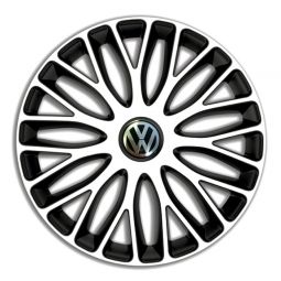 Колпаки 4Racing Mugello White&Black R13 Volkswagen (Комплект 4 шт.) Колпаки 4Racing Mugello White&Black R13 Volkswagen (Комплект 4 шт.)