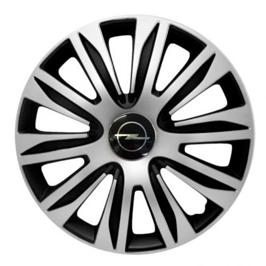 Колпаки 4Racing Nardo Silver&Black R13 Opel (Комплект 4 шт.) Колпаки 4Racing Nardo Silver&Black R13 Opel (Комплект 4 шт.)