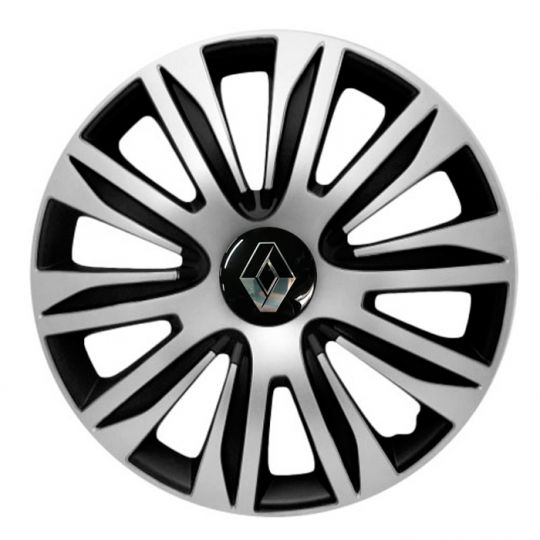 Колпаки 4Racing Nardo Silver&Black R16 Renault (Комплект 4 шт.) Колпаки 4Racing Nardo Silver&Black R16 Renault (Комплект 4 шт.)