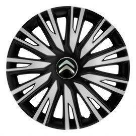 Колпаки Argo Copra Silver&Black R16 Citroen (Комплект 4 шт.)