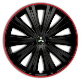 ARGO Giga R R13 Колпаки для колес с логотипом Mitsubishi (Комплект 4 шт.)