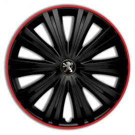 ARGO Giga R R16 Колпаки для колес с логотипом Peugeot (Комплект 4 шт.)