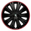 ARGO Giga R R13 Колпаки для колес с логотипом Skoda (Комплект 4 шт.)
