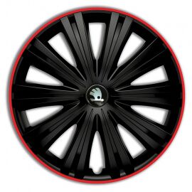 ARGO Giga R R14 Колпаки для колес с логотипом Skoda (Комплект 4 шт.)