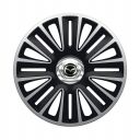 ARGO Quadro Pro Silver&Black R14 Колпаки для колес с логотипом Mazda (Комплект 4 шт.)