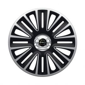 ARGO Quadro Pro Silver&Black R15 Колпаки для колес с логотипом Opel (Комплект 4 шт.)
