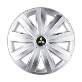 ARGO Venture R14 Колпаки для колес с логотипом Mitsubishi (Комплект 4 шт.)