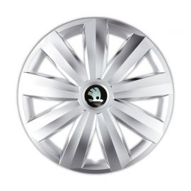 ARGO Venture R13 Колпаки для колес с логотипом Skoda (Комплект 4 шт.)