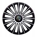 J-TEC Austin Silver&Black R13 Колпаки для колес с логотипом Volkswagen (Комплект 4 шт.)