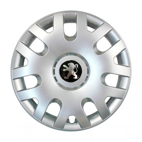 SKS 204 R14 Колпаки для колес с логотипом Peugeot (Комплект 4 шт.)