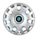 SKS 204 R14 Колпаки для колес с логотипом Skoda (Комплект 4 шт.)